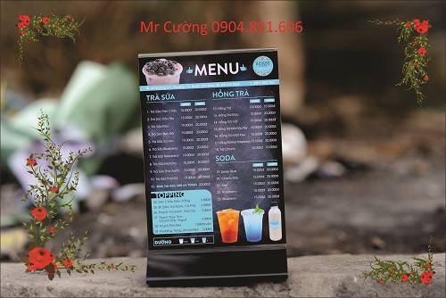 Địa Chỉ Bán Menu Để Bàn Giá Tốt Tại Hà Nội