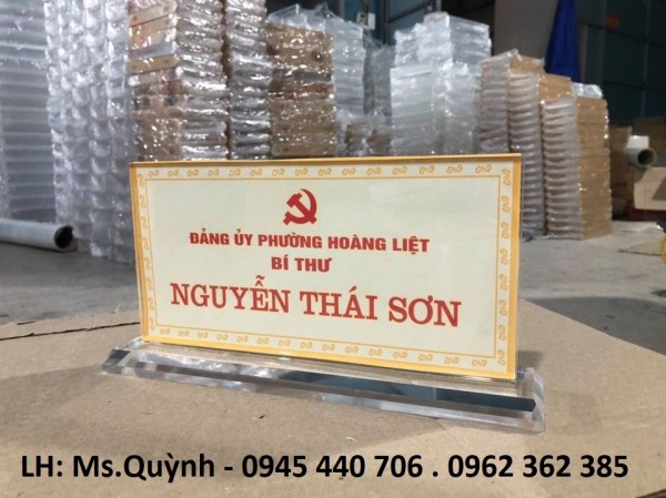 Biển chức danh 120x240