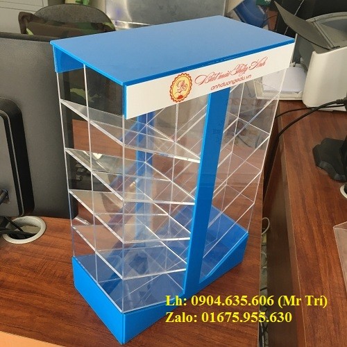Kệ bút mica